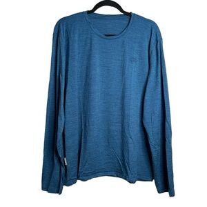 Icebreaker Merino Wool Baselayer Long Sleeve Shirt Mens 2XL Outdoor